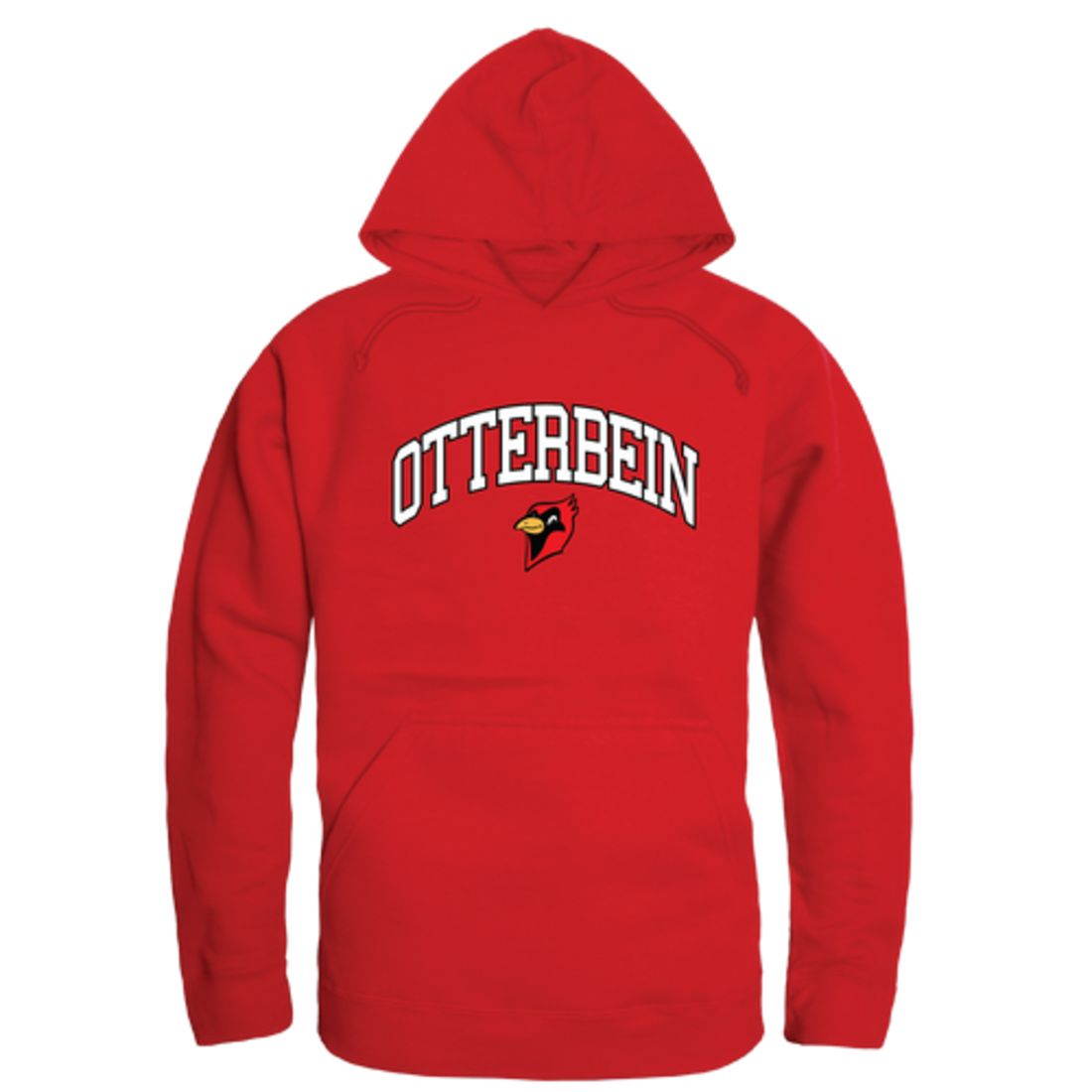 Otterbein Cardinals Campus Fleece Hoodie Sweatshirts