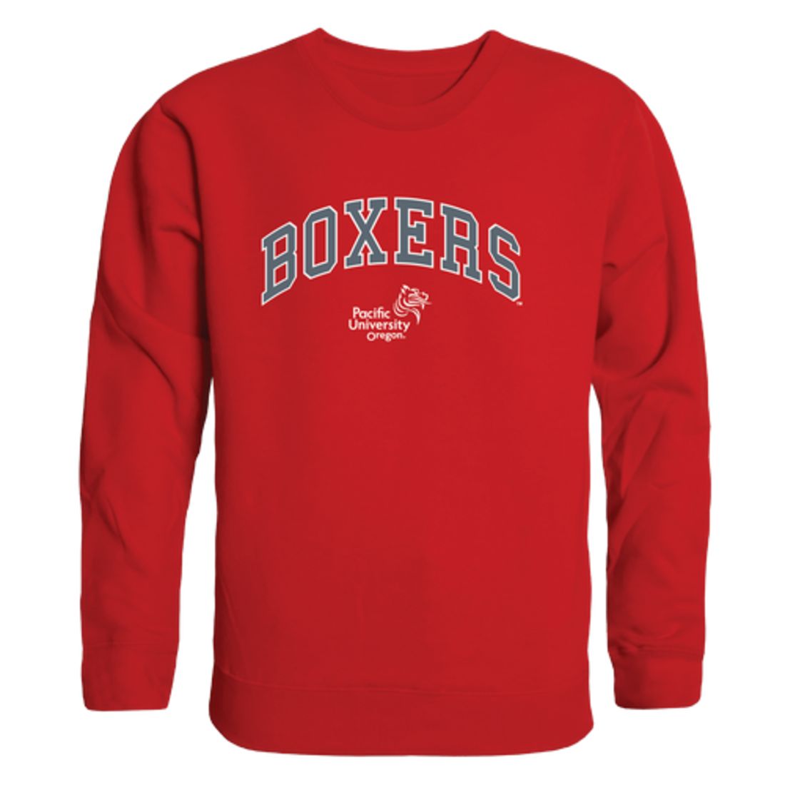 Pacific University Boxers Campus Crewneck Sweatshirt