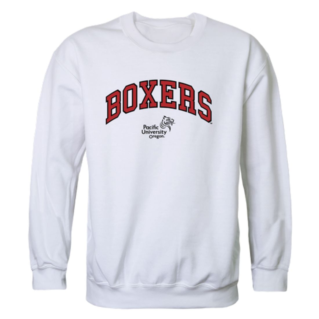 Pacific University Boxers Campus Crewneck Sweatshirt