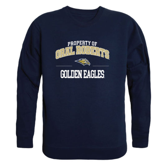 Oral Roberts University Golden Eagles Property Fleece Crewneck Pullover Sweatshirt