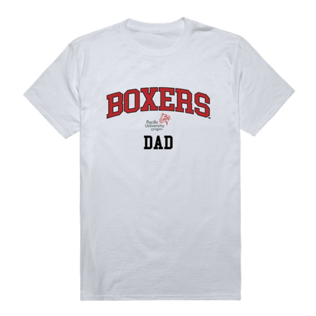 Pacific University Boxers Dad T-Shirt