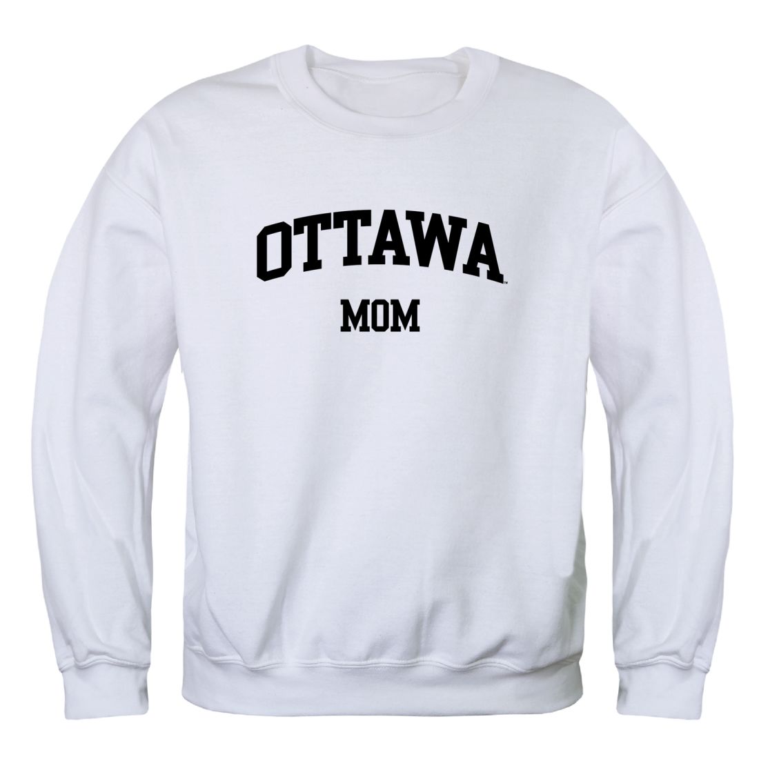 Ottawa, Gibby, OU, Braves Braves Mom Crewneck Sweatshirt