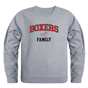 Pacific University Boxers Family Fleece Crewneck Pullover Sweatshirt