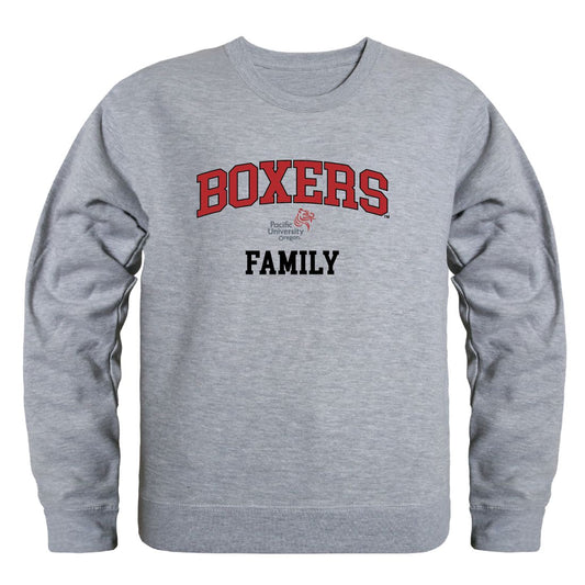 Pacific University Boxers Family Fleece Crewneck Pullover Sweatshirt