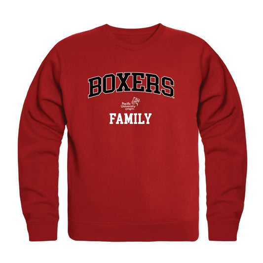 Pacific University Boxers Family Fleece Crewneck Pullover Sweatshirt