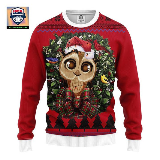 Owl Noel Mc Ugly Christmas Sweater Thanksgiving Gift ? Usalast