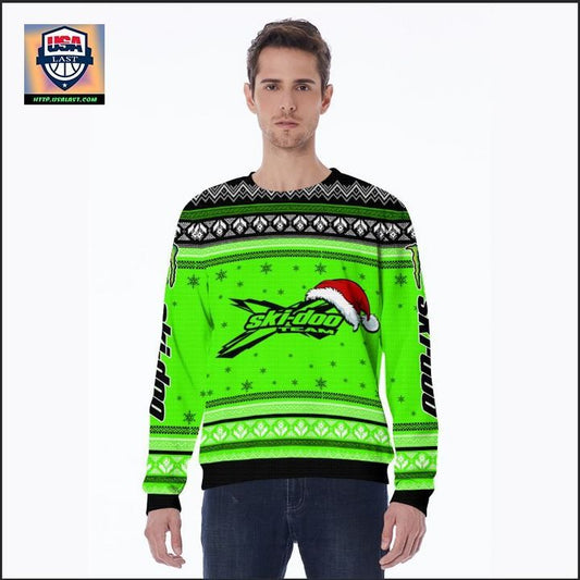 Ski-doo Team Green 3D Ugly Christmas Sweater ? Usalast