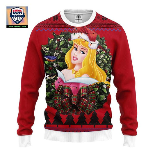 Sleeping Beauty Princess Noel Mc Ugly Christmas Sweater Thanksgiving Gift ? Usalast