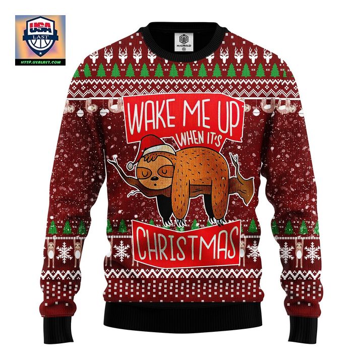 Sloth 3D Ugly Christmas Sweater Amazing Gift Idea Thanksgiving Gift ? Usalast