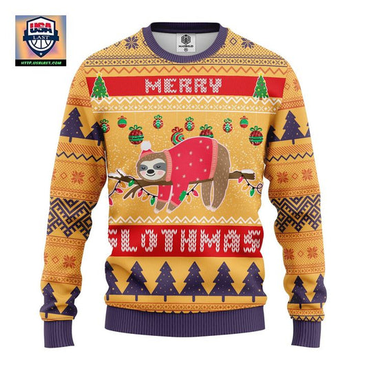 Sloth Ugly Christmas Sweater Amazing Gift Idea Thanksgiving Gift ? Usalast