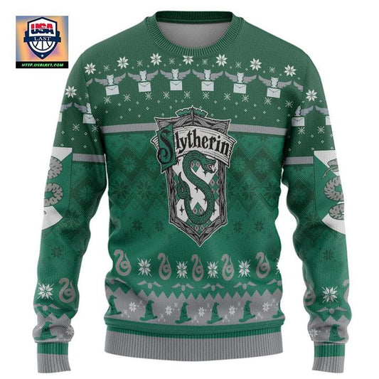 Slytherin Harry Potter Green Christmas Sweater ? Usalast