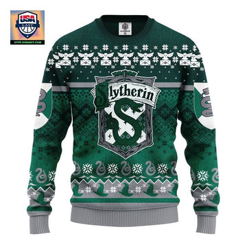 Slytherin Harry Potter Ugly Christmas Sweater Amazing Gift Idea Thanksgiving Gift ? Usalast