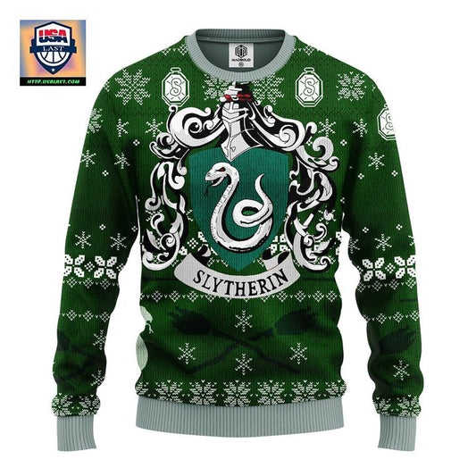 Slytherin Harrypotter Team Ugly Christmas Sweater Amazing Gift Idea Thanksgiving Gift ? Usalast