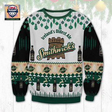 Smithwick?s Ale Beer Ugly Christmas Sweater 2022 ? Usalast