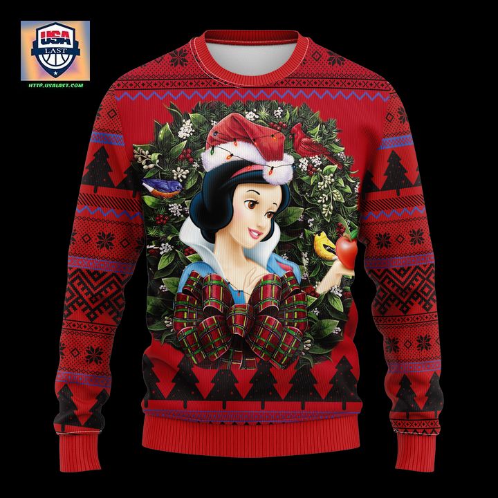 Snow White Princess Noel Mc Ugly Christmas Sweater Thanksgiving Gift ? Usalast