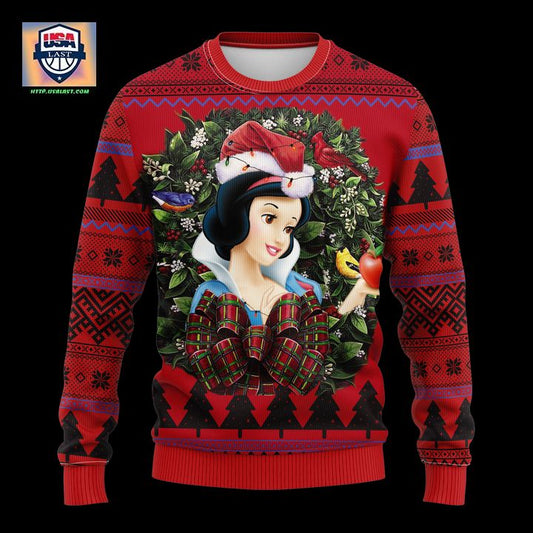 Snow White Princess Noel Mc Ugly Christmas Sweater Thanksgiving Gift ? Usalast