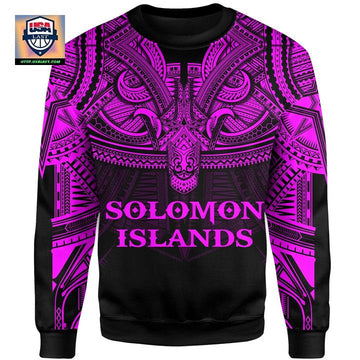 Solomon Islands Pink Sweater Polynesian A15 ? Usalast