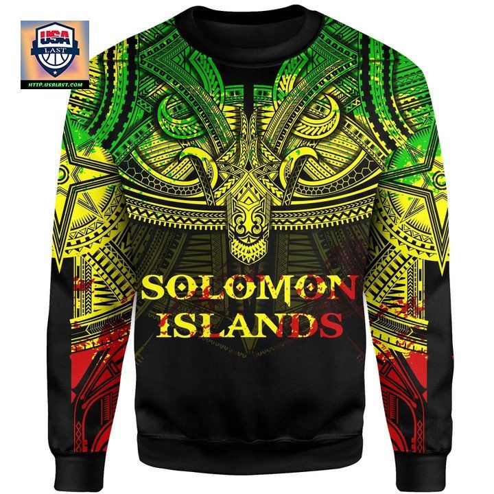 Solomon Islands Reggae Sweater Polynesian A15 ? Usalast