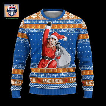 Son Goku Dragon Ball Anime Ugly Christmas Sweater Xmas Gift ? Usalast