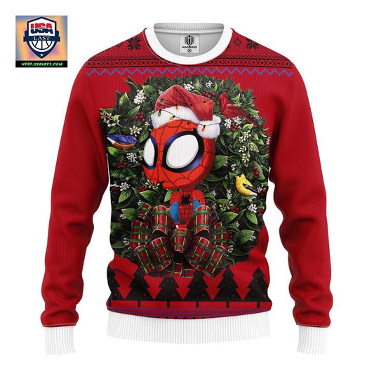 Spiderman Noel Mc Ugly Christmas Sweater Thanksgiving Gift ? Usalast