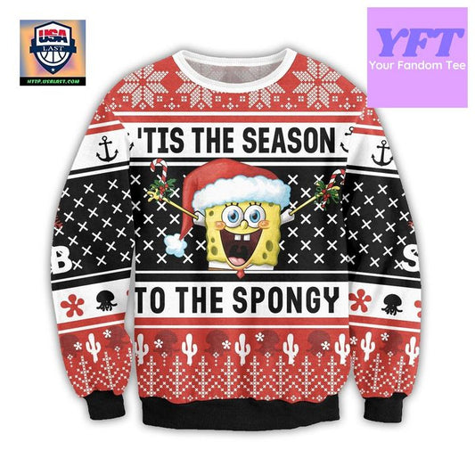 Spongebob Squarepants Patrick Cartoon Funny 3d Ugly Christmas Sweater ? Usalast