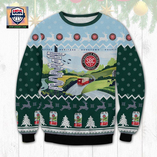 Springfield Brewing Beer Ugly Christmas Sweater 2022 ? Usalast