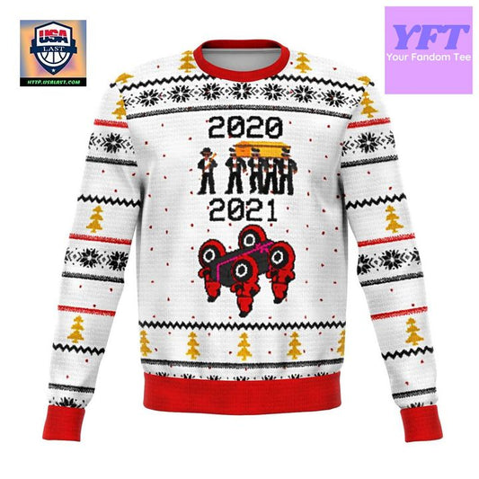 Squid African Coffin Boys Meme 2022 Design 3d Ugly Christmas Sweater ? Usalast