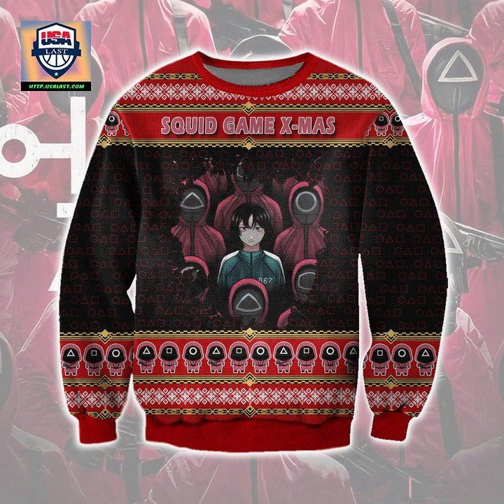 Squid Game X-Mas Christmas Sweater ? Usalast