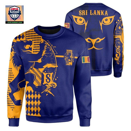 Sri Lanka King Of Lion Sweater Blue ? J5 ? Usalast