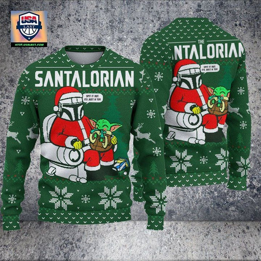 Stantalorian And Baby Yoda Christmas Sweater And Ugly Sweater ? Usalast