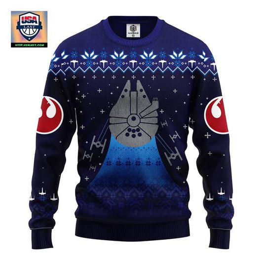Star Wars Blue Navi Winter Ugly Sweater Amazing Gift Idea Thanksgiving Gift ? Usalast