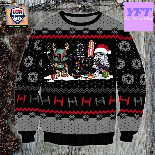Star Wars Chibi Xmas 3d Ugly Christmas Sweater ? Usalast