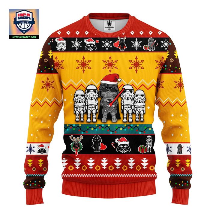 Star Wars Cute Ugly Christmas Sweater Yellow 1 Amazing Gift Idea Thanksgiving Gift ? Usalast