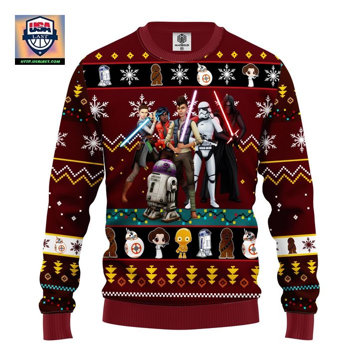 Star Wars Dark Ugly Christmas Sweater Amazing Gift Idea Thanksgiving Gift ? Usalast