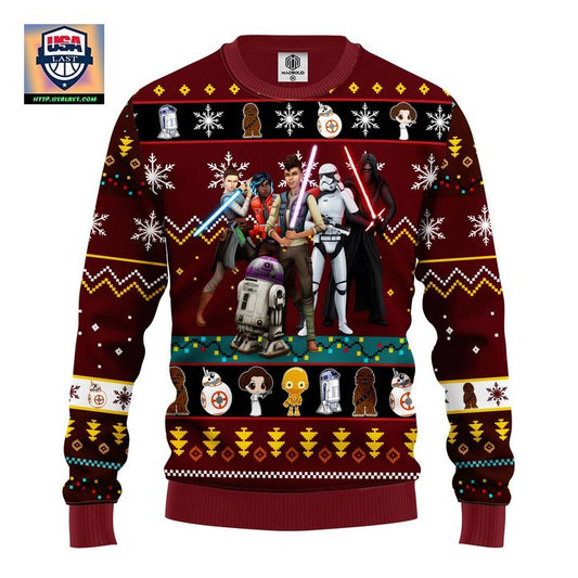 Star Wars Dark Ugly Christmas Sweater Amazing Gift Idea Thanksgiving Gift ? Usalast