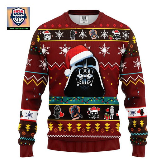 Star Wars Dark Vader Ugly Christmas Sweater Red 1- Amazing Gift Idea Thanksgiving Gift ? Usalast
