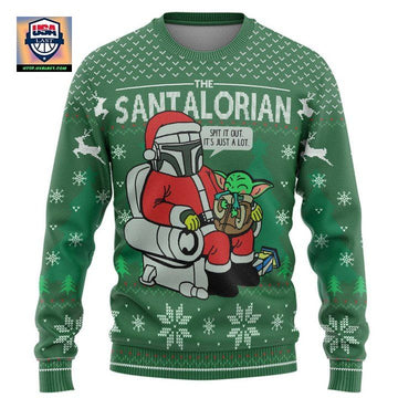Star Wars The Santalorian Spit It Out Its Just A Lot Christmas Sweater ? Usalast