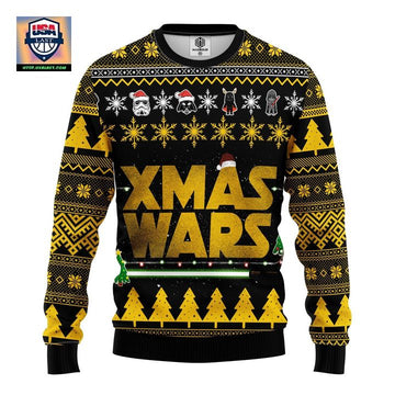 Star Wars Yellow Ugly Christmas Sweater Amazing Gift Idea Thanksgiving Gift ? Usalast