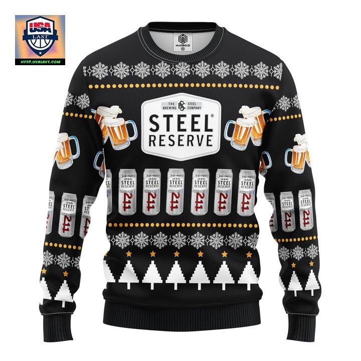 Steel Beer Ugly Christmas Sweater Amazing Gift Idea Thanksgiving Gift ? Usalast
