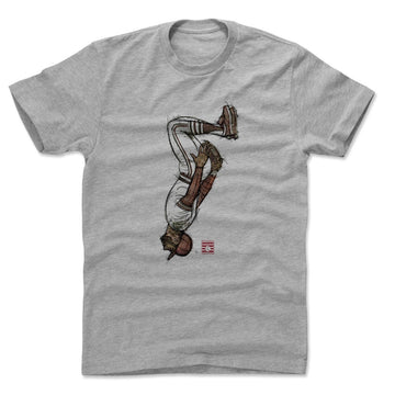 Ozzie Smith Sketch Backflip R/Unisex Tee/3XL
