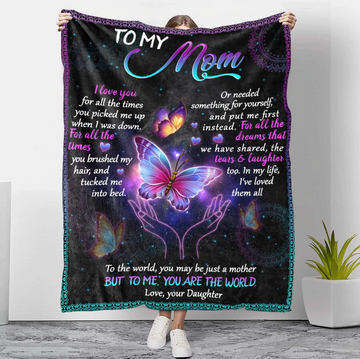 Gift For Mom - For All The Times - Blanket - Qttrendycustom