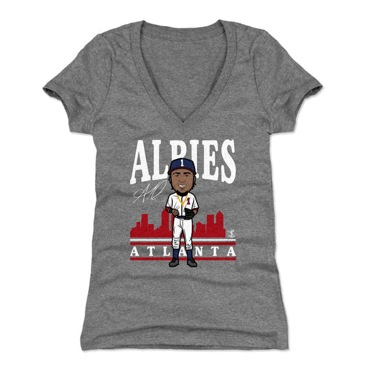 Ozzie Albies Toon WHT