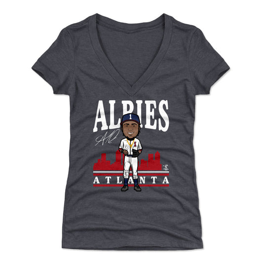 Ozzie Albies Toon WHT