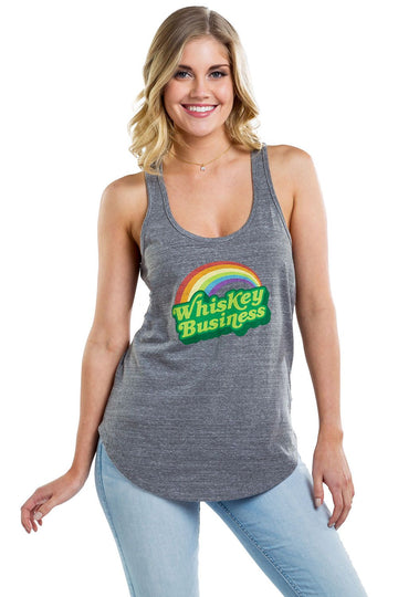 Women's Whiskey Business- Tank Top - Qttrendycustom