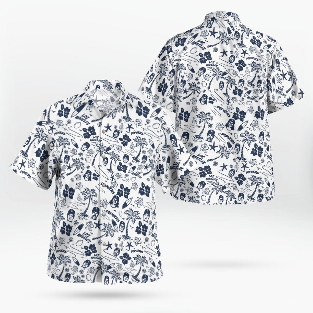 Dodgers 2025 Aloha Night Aloha Hawaiian Shirt – Moonbestprint