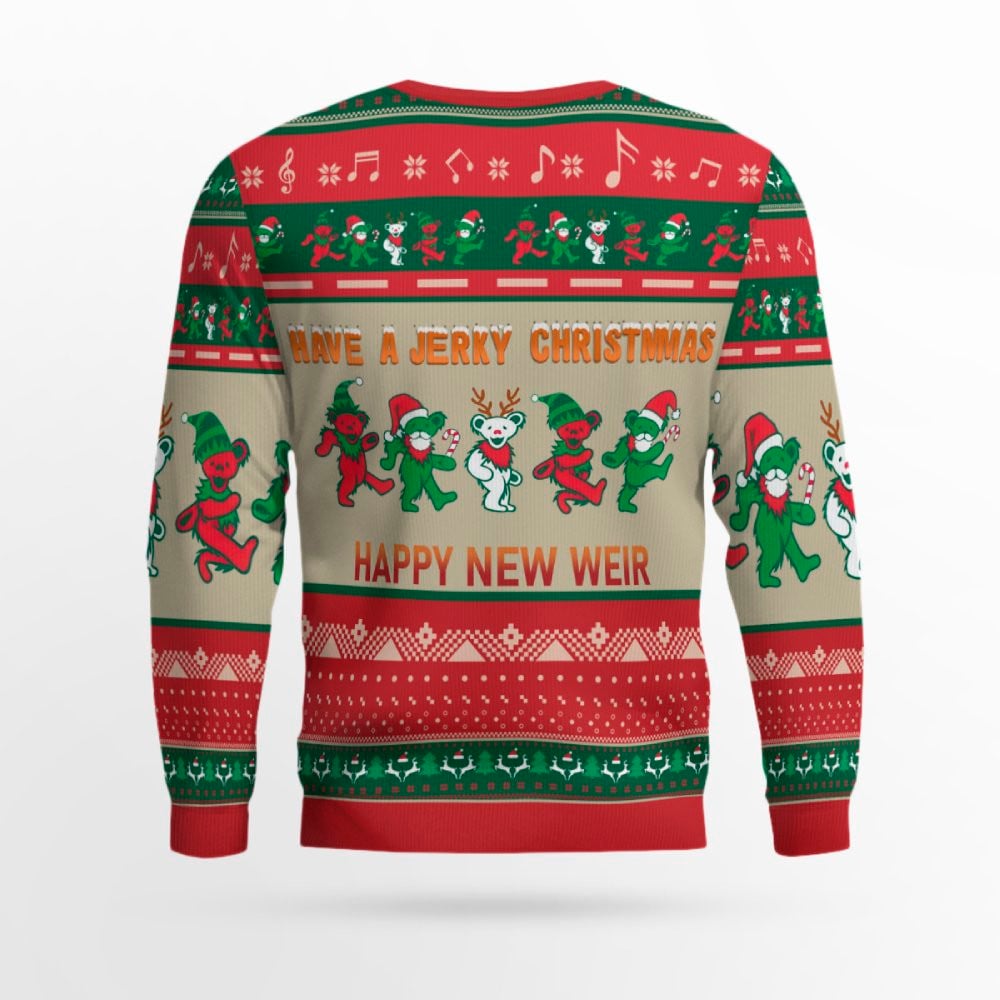 Grateful Dead Have A Jerry Christmas Happy Year Ugly Christmas Sweater – Moonbestprint