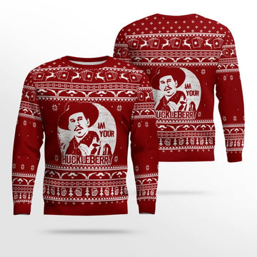 Tombstone Im Your Huckleberry Ugly Christmas Sweater – Moonbestprint