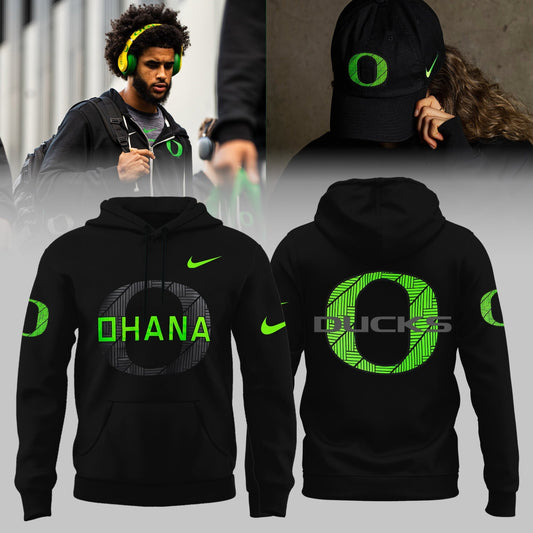 Oregon Ducks x Ohana Limited Edition T-Shirt | CK85 Moonbestprint