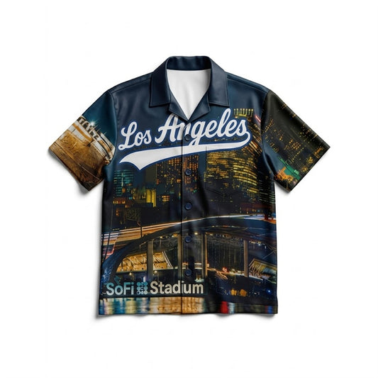2026 Gabriel Iglesias Fluffyguy Los Angeles Sofi Stadium Night Hawaiian Shirt - Moonbestprint