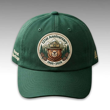 121st Anniversary Ranger Bear Cap Moonbestprint